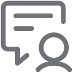 Chat Request SVG Icon
